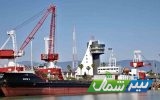 پهلوگیری کشتی تجاری رو-رو پس از ۲۱ سال در نوشهر