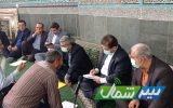 برگزاری نخستین ملاقات عمومی دفتر استانداری غرب مازندران با حضور سلگی و ۱۰ تن از مدیران استانی