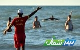 ۱۴۷ نفر از غرق‌شدن در دریای مازندران نجات یافتند
