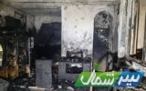 جان‌باختن ۴ نفر در آتش‌سوزی یک واحد مسکونی در نوشهر