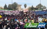 فیلم| همخوانی سرود لشکر همکلاسی‌ها در ساری
