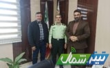 دیدار دبیر دفاع شخصی ستاد کل نیروهای مسلح با فرماندار فراجا مازندران