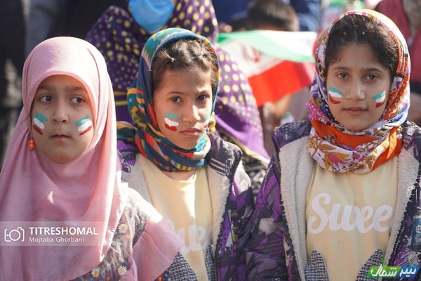 عکس| تجلی حضور مردم مازندران در ۴۵ سالگی انقلاب