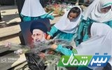 عکس| بازدید اول مهری مدیرعامل بنیاد برکت از دبستان خرماکلای قائم‌شهر