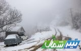 برف و کولاک راه ۲۱۰ روستای مازندران را مسدود کرد