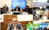 دیدار مدیرعامل شرکت برق منطقه‌ای مازندران و گلستان با فرماندار نوشهر