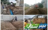 تکمیل عملیات اصلاح و توسعه شبکه توزیع آب روستای« کمیشان » نکا