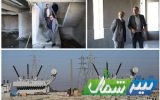 بازدید مدیرعامل شرکت برق منطقه‌ای مازندران و گلستان از پروژه احداث ایستگاه ۴۰۰ کیلوولت مریم‌آباد گرگان