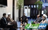 دیدار شهردار ساری با مدیرکل اوقاف مازندران برای حل مشکلات املاک وقفی