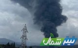 آتش‌سوزی در کارخانه تک نخ نوشهر /انفجاری در کار نیست