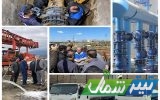 پایداری آب در نوروز مازندران؛ جلوگیری از اختلال در خدمات‌رسانی آبفا با بسیج ناوگان و تجهیزات