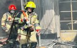 مهار آتش‌سوزی در مسجد کرکرودسر نوشهر؛ اتصالی برق در دست بررسی است